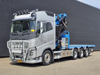 FH 16 750 8x4 / RETARDER / FASSI 71 TM + JIB